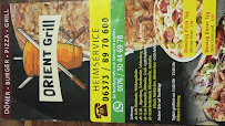 Menu du Orient Grill à Waldmohr