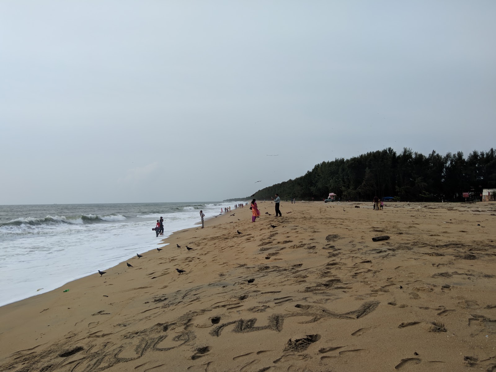 Foto van Munnakal Beach - populaire plek onder ontspanningskenners