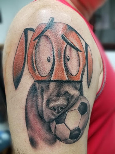 Explore birth date tattoo idea, creative tattoo ideas in Mc Kees Rocks, available at Exile Ink