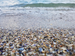 Zdjęcie Nose Foros beach z poziomem czystości dość czysty