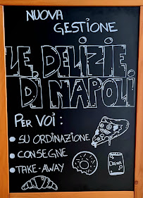 Menu du Le Delizie Di Napoli à Treviglio