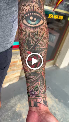 Explore broken tattoo ideas, creative tattoo ideas in Fort Lauderdale, available at Electric Street Tattoo