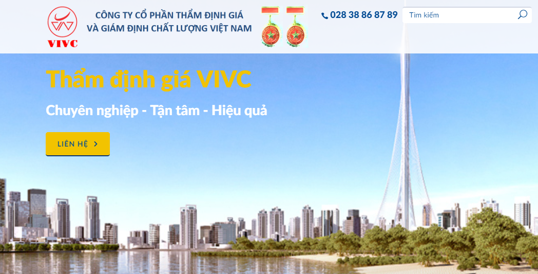 Công ty CP Thẩm Định Giá & Giám Định Chất Lượng Việt Nam