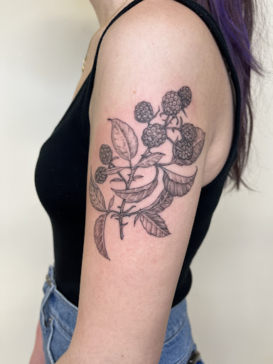 Explore last name tattoo ideas female, creative tattoo ideas in Fairfield, available at Arrowhead Tattoo