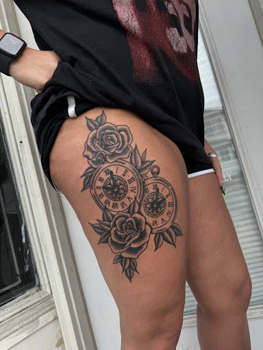 Explore tattoo ideas with writing, creative tattoo ideas in Englishtown, available at Battlefront Tattoo Company