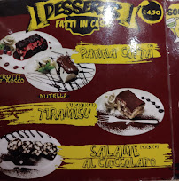 Pizzeria Pizzeria Savonarola à Padua - menu / carte