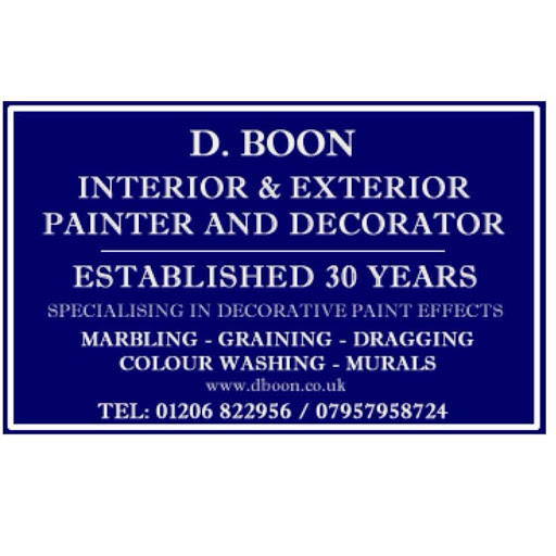 D Boon of Wivenhoe Painting and Decorating