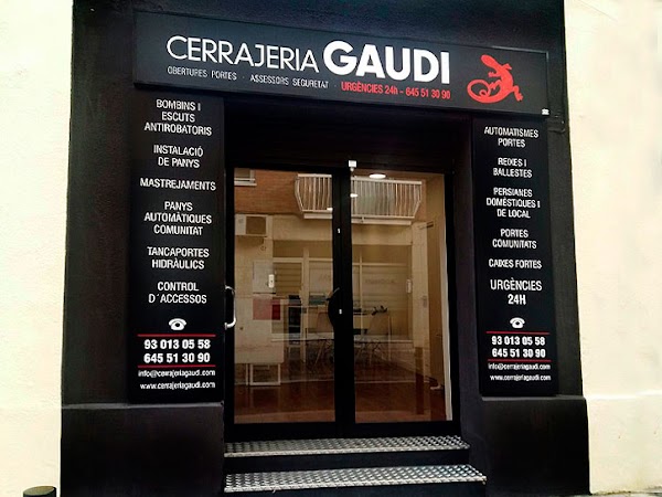 Cerrajeria Gaudí. Urgencias 24H
