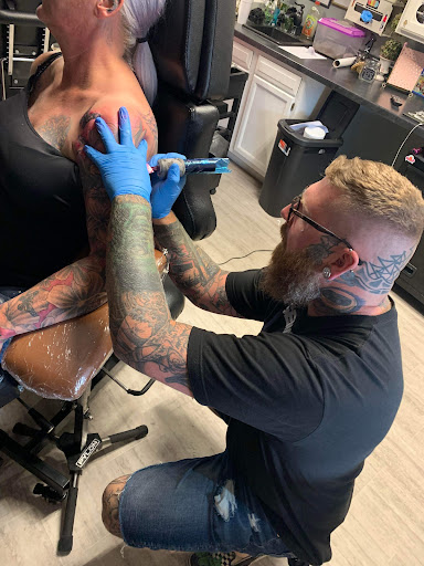 Explore medical doctor tattoo ideas, creative tattoo ideas in Vincennes, available at Silver Owl Tattoo