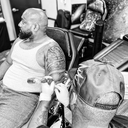 Explore rustic tattoo ideas, creative tattoo ideas in Alexandria, available at WreckLezz iNK Tattoo Studio