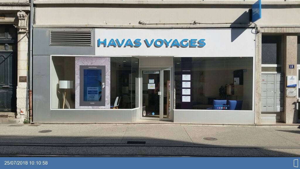 Agence Havas Voyages à Tours (Indre-et-Loire 37)