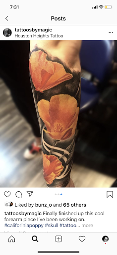 Explore female foot tattoo ideas, creative tattoo ideas in Houston, available at Houston Heights Tattoo & Piercing