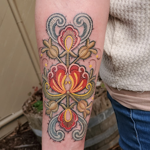 Explore ny giants tattoo ideas, creative tattoo ideas in Bellingham, available at Beluga Palooza Tattoo