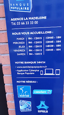 Banque Populaire du Nord à La Madeleine
