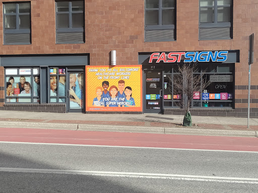 Sign Shop «FASTSIGNS», reviews and photos, 312 W Lombard St, Baltimore, MD 21201, USA