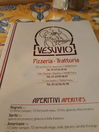 Pizza Vesuvio - George V à Paris menu