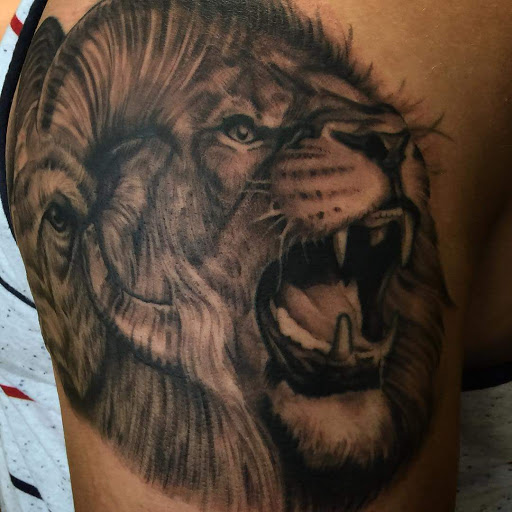 Explore kaneki tattoo ideas, creative tattoo ideas in San Antonio, available at Firme Copias Tattoo Studio