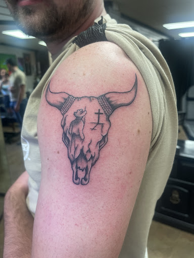 Explore ape tattoo ideas, creative tattoo ideas in Lincoln, available at Elite Tattoo