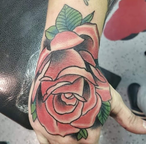 Explore finger word tattoos ideas, creative tattoo ideas in Reno, available at Outlast Tattoo