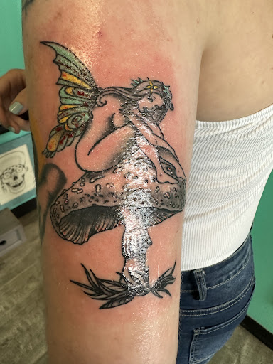 Explore chest piece tattoo ideas for guys, creative tattoo ideas in Orange Park, available at Fantasy Tattoo and Piercing