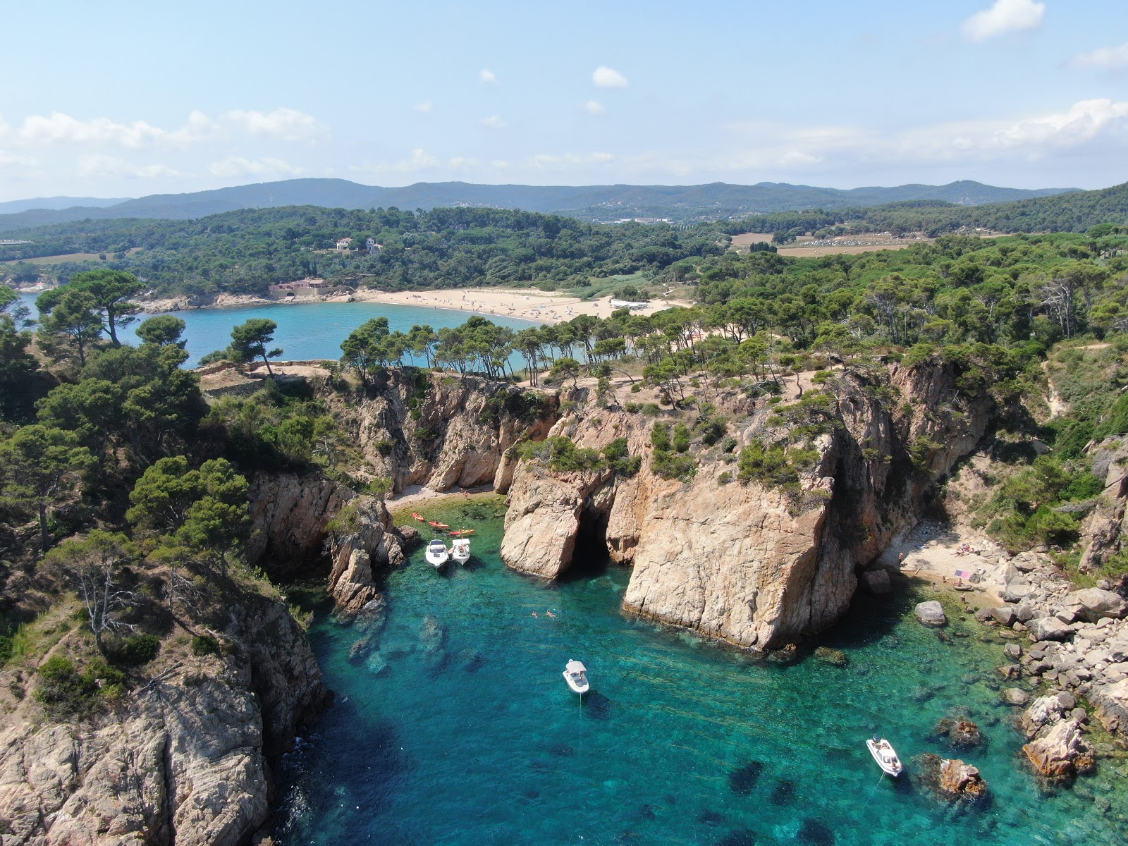 Photo de Platja de la Foradada avec un niveau de propreté de très propre