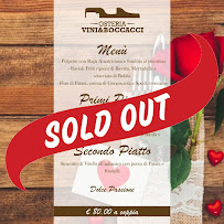 Restaurant Osteria Vini e Boccacci à Nola (le menu)