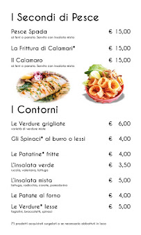 Bistrot & food Statale121 à Misilmeri menu