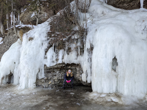 Fish Creek park Ice Caves