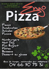 Pizzeria Enzo PIZZA à Pont-Saint-Esprit (la carte)