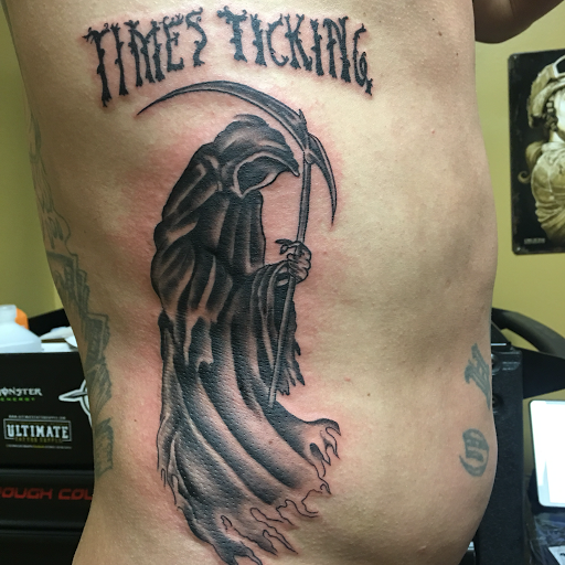 Explore sleeve tattoo ideas family, creative tattoo ideas in Warner Robins, available at Untold Pain Tattoo Studio