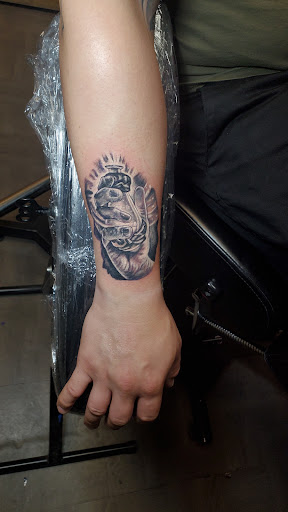 Explore saw tattoo ideas, creative tattoo ideas in San Tan Valley, available at San Tan Tattoo
