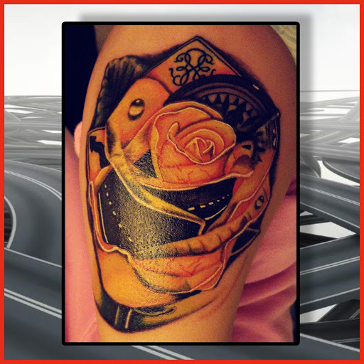 Explore metamorphosis tattoo ideas, creative tattoo ideas in Denton, available at The Ink Well Tattoo Studio