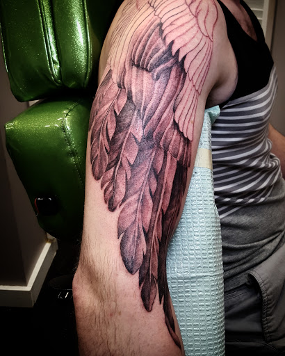 Explore stitch tattoo ideas for ladies, creative tattoo ideas in Three Rivers, available at Portfolio Ink, LLC