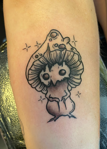 Explore half arm tattoo ideas, creative tattoo ideas in Prescott, available at Bold as Love Tattoo and Piercing Studio