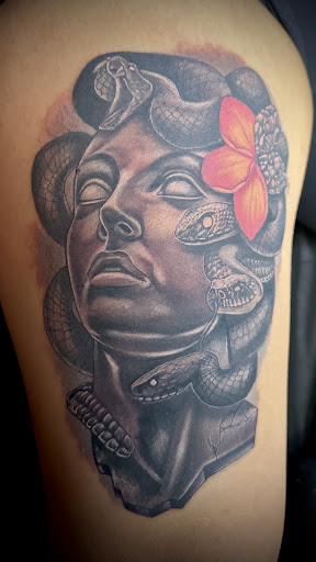 Explore pheasant tattoo ideas, creative tattoo ideas in Honolulu, available at Sacred Art Tattoo Waikiki