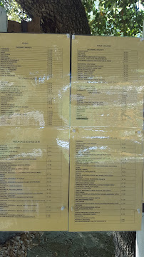 La Baracchina à Montecatini Val di Cecina menu