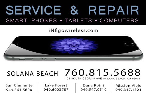 Electronics Repair Shop «iNfigo iPhone iPad iMac Repair & Accessories», reviews and photos, 108 S Cedros Ave, Solana Beach, CA 92075, USA