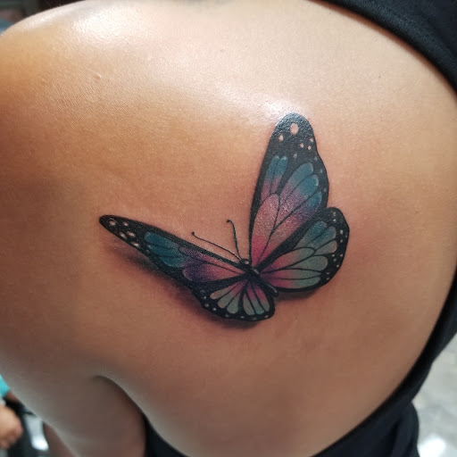 Explore heart on my sleeve tattoo ideas, creative tattoo ideas in Colton, available at knuckleheads tattoo
