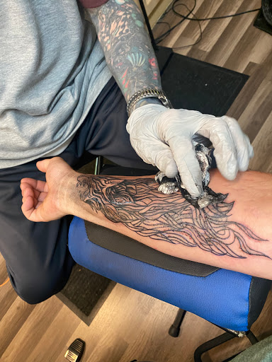 Explore sibling names tattoo ideas, creative tattoo ideas in Bradley, available at Rogers Tattooing & Body Piercing