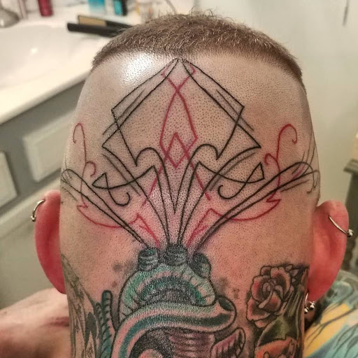 Explore animal sleeve tattoo ideas, creative tattoo ideas in Atlantic Beach, available at The Ink Chamber Tattoo Parlor