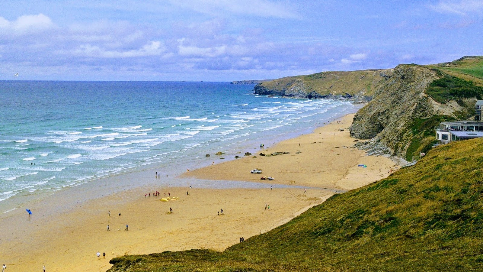 Photo de Watergate beach avec l'eau cristalline de surface