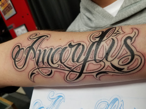 Explore flower sleeve tattoo ideas, creative tattoo ideas in Buffalo, available at Wishful Inking Tattoos & Piercings