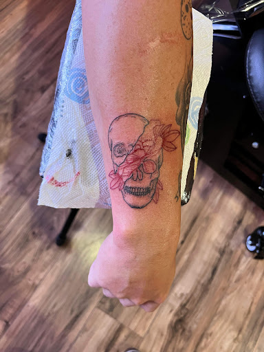 Explore bart simpson tattoo ideas, creative tattoo ideas in Houston, available at MS Studios Houstons Ink Therapy