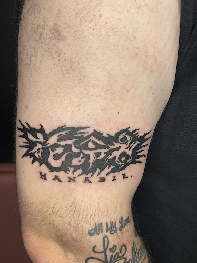 Explore evil dead tattoo ideas, creative tattoo ideas in Naperville, available at Sapphire Studios