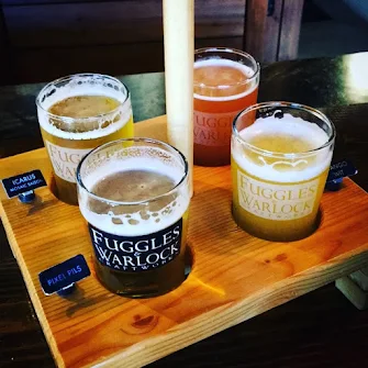 Craft beer at a brewery in Richmond British Columbia