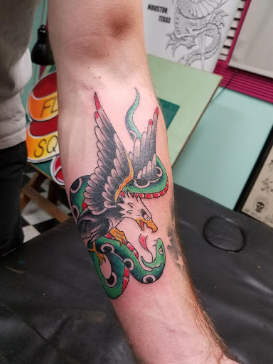 Explore wicked tattoo ideas, creative tattoo ideas in Houston, available at Ella Tattoo