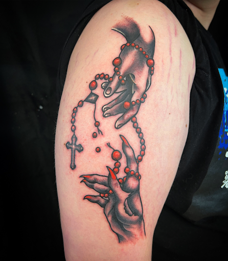 Explore croatian tattoo ideas, creative tattoo ideas in Port Orange, available at Electric Shark Tattoo Studio