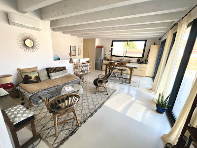 Appartement terrasse location Perpignan _Nid douillet sur roof top à Perpignan