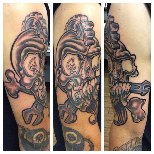 Find bee tattoo ideas for your next unique tattoo in Linden at Fredricks Tattoo Gallery