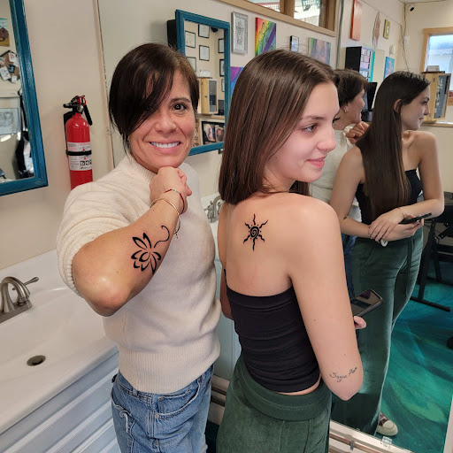 Explore maryland flag tattoo ideas, creative tattoo ideas in Traverse City, available at Pinups & Needles